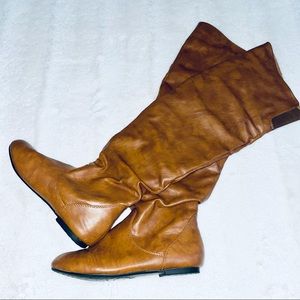 SOLD 🔥Shiekh Thigh High Boots Brown size 6